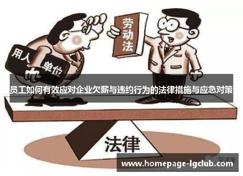 员工如何有效应对企业欠薪与违约行为的法律措施与应急对策